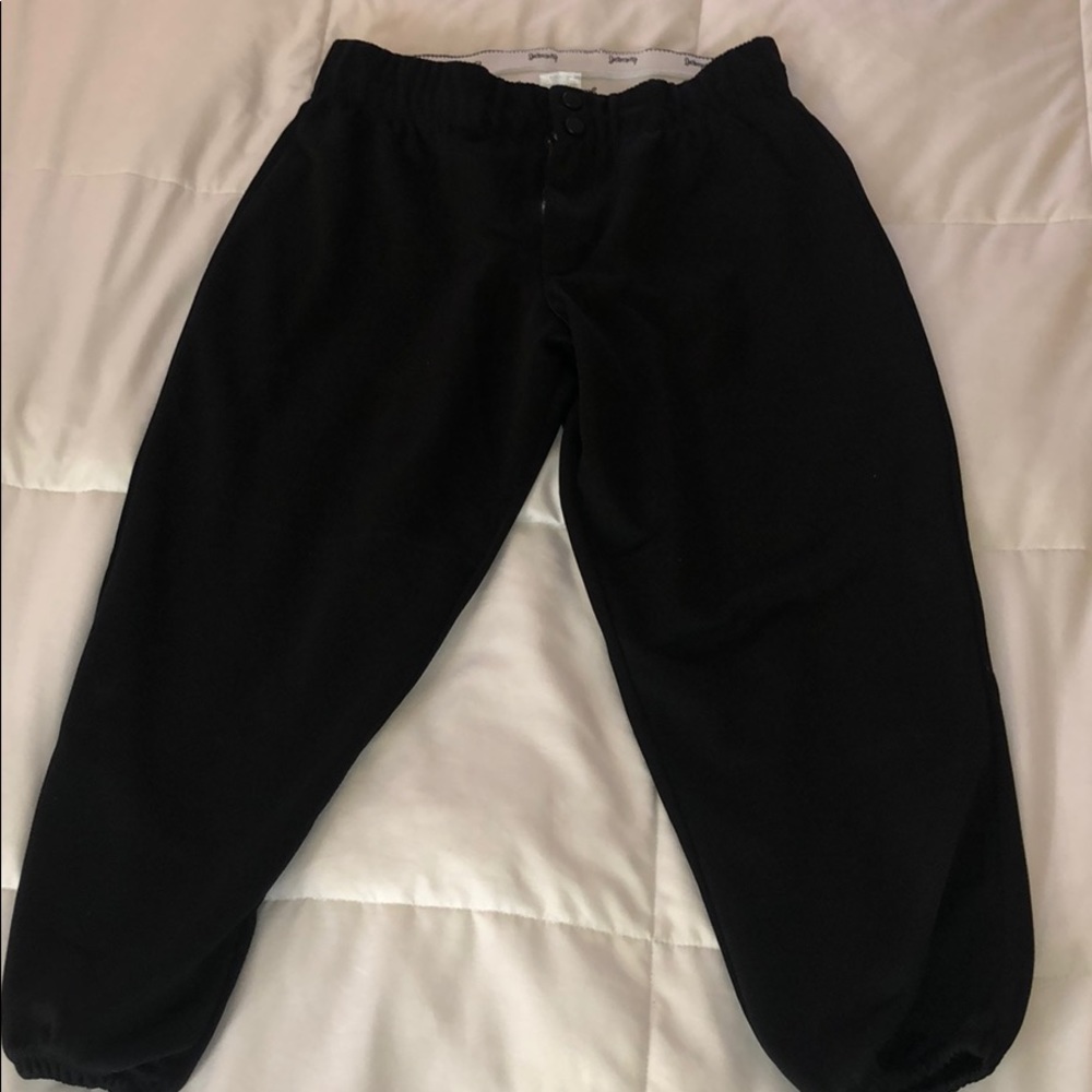 Like new black softball pants